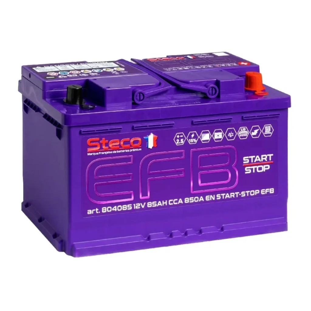 STECO  EFB  85Ah  850 En (обр)  804085 315х175х190
