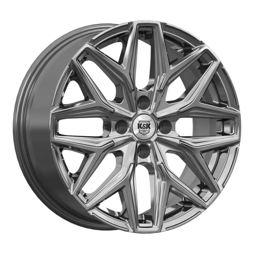 КиК  Ариус (КС1187)  7,0R17 5*108 ET33  d60,1  Кварц  [84361]  Fb max 655 kg
