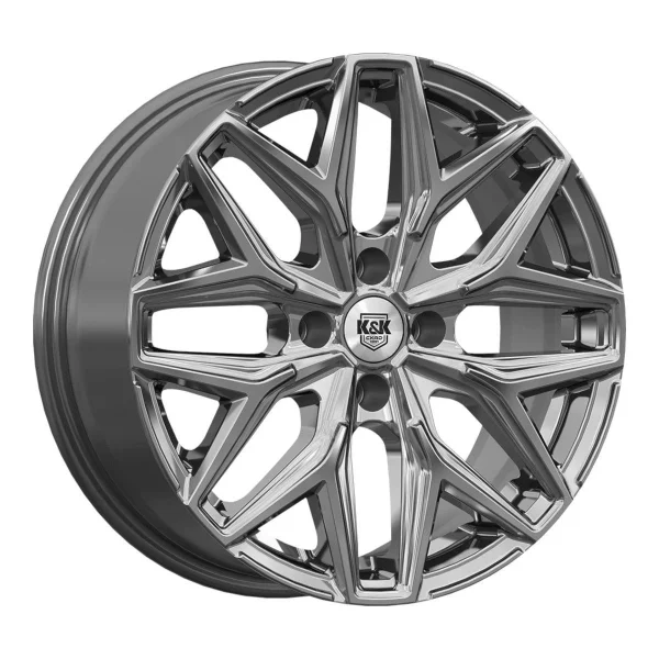 КиК  Ариус (КС1187)  7,0R17 5*108 ET33  d60,1  Кварц  [84361]  Fb max 655 kg
