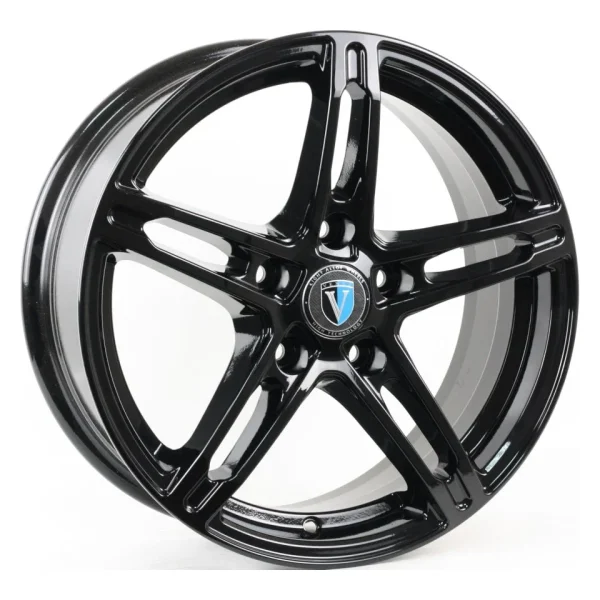 VENTI  1618 V  6,5R16 5*108 ET33  d60,1  BL  [V1618-6516-601-5×108-33BL]  Fb max 570 kg