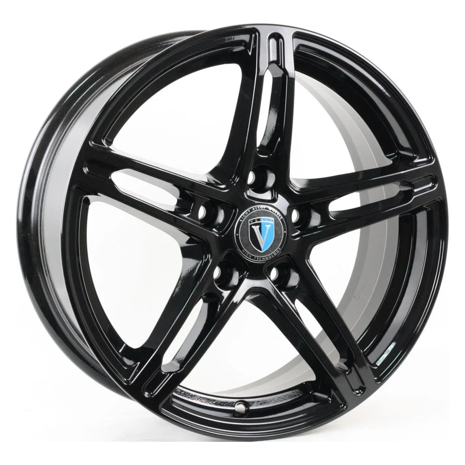 VENTI  1618 V  6,5R16 5*108 ET33  d60,1  BL  [V1618-6516-601-5×108-33BL]  Fb max 570 kg