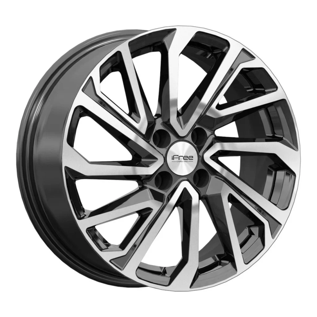 iFree Original  Неом (КС1172)  6,5R16 4*100 ET45  d60,1  Алмаз черный  [84078]  Lada Iskra