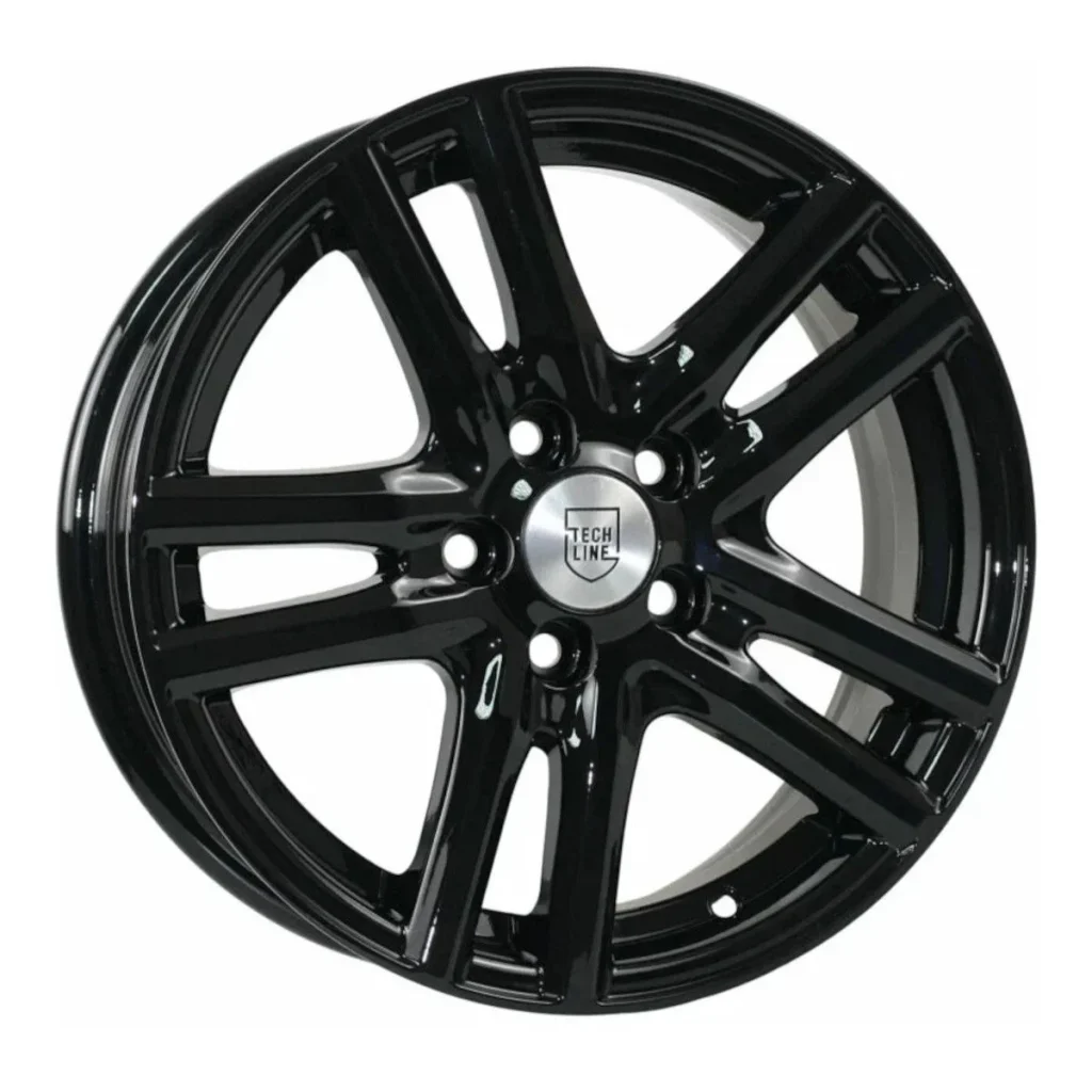 Tech Line  529  6,0R15 5*100 ET38  d57,1  BL  [T529-615-571-5×100-38BL]  Fb max 480 kg