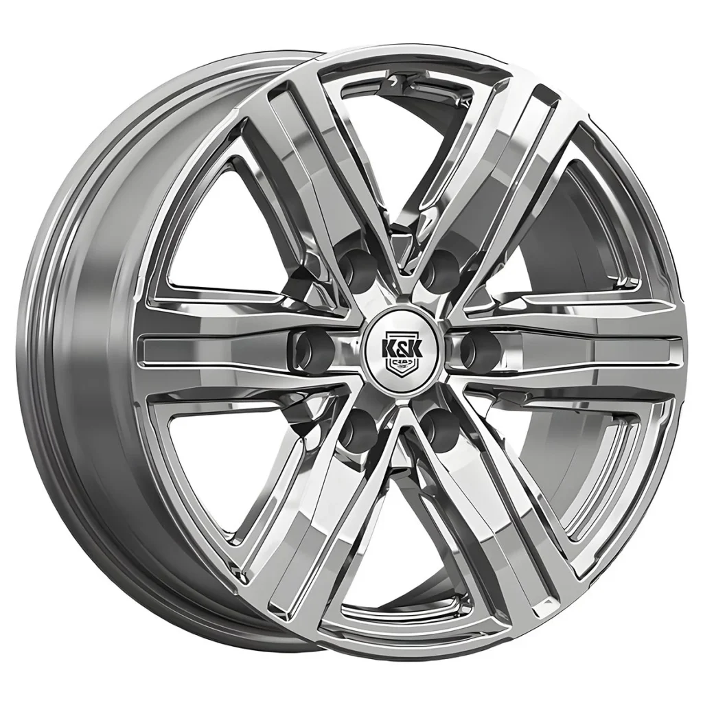 КиК  R8 (КС1174)  7,5R17 6*139,7 ET45  d92,5  Дарк платинум  [84158]  Fb max 925 kg