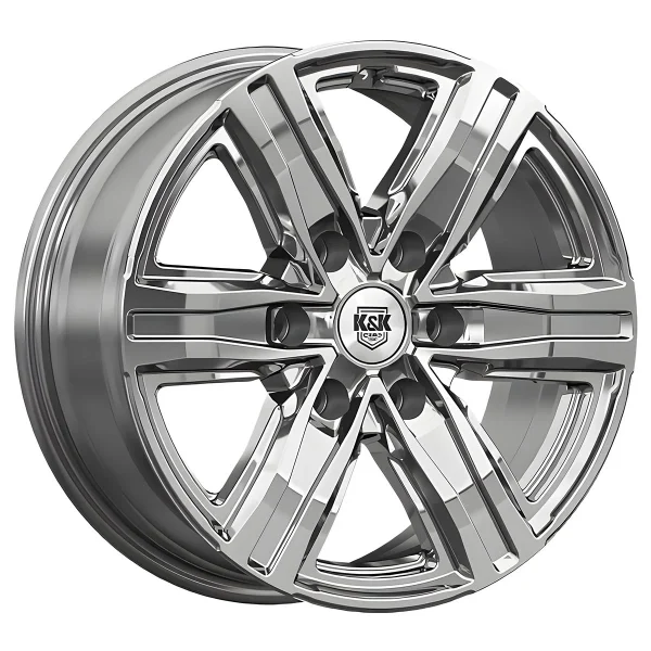 КиК  R8 (КС1174)  7,5R17 6*139,7 ET45  d92,5  Дарк платинум  [84158]  Fb max 925 kg