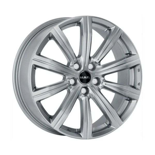 MAK  Birmingham  8,0R19 5*120 ET38  d72,6  Gun Met-Mirror Face  [F8090IRQM38IR2]