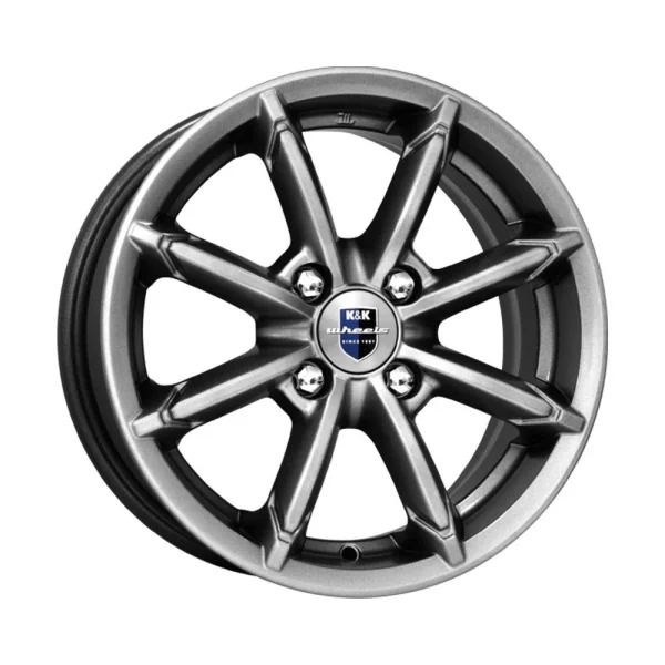 КиК  Sportline (КС603)  6,0R14 4*100 ET30  d67,1  Дарк платинум  [72463]