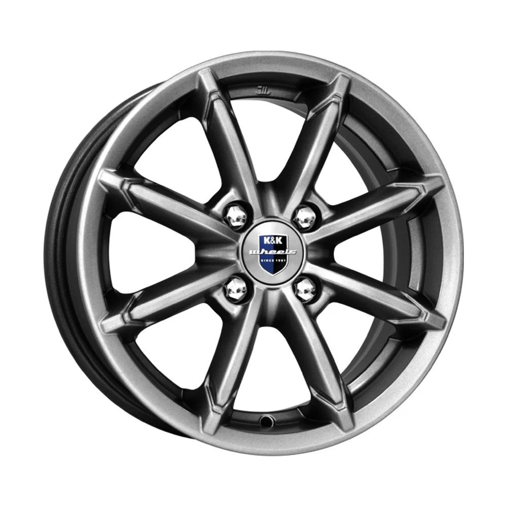 КиК  Sportline (КС603)  6,0R14 4*100 ET30  d67,1  Дарк платинум  [72463]