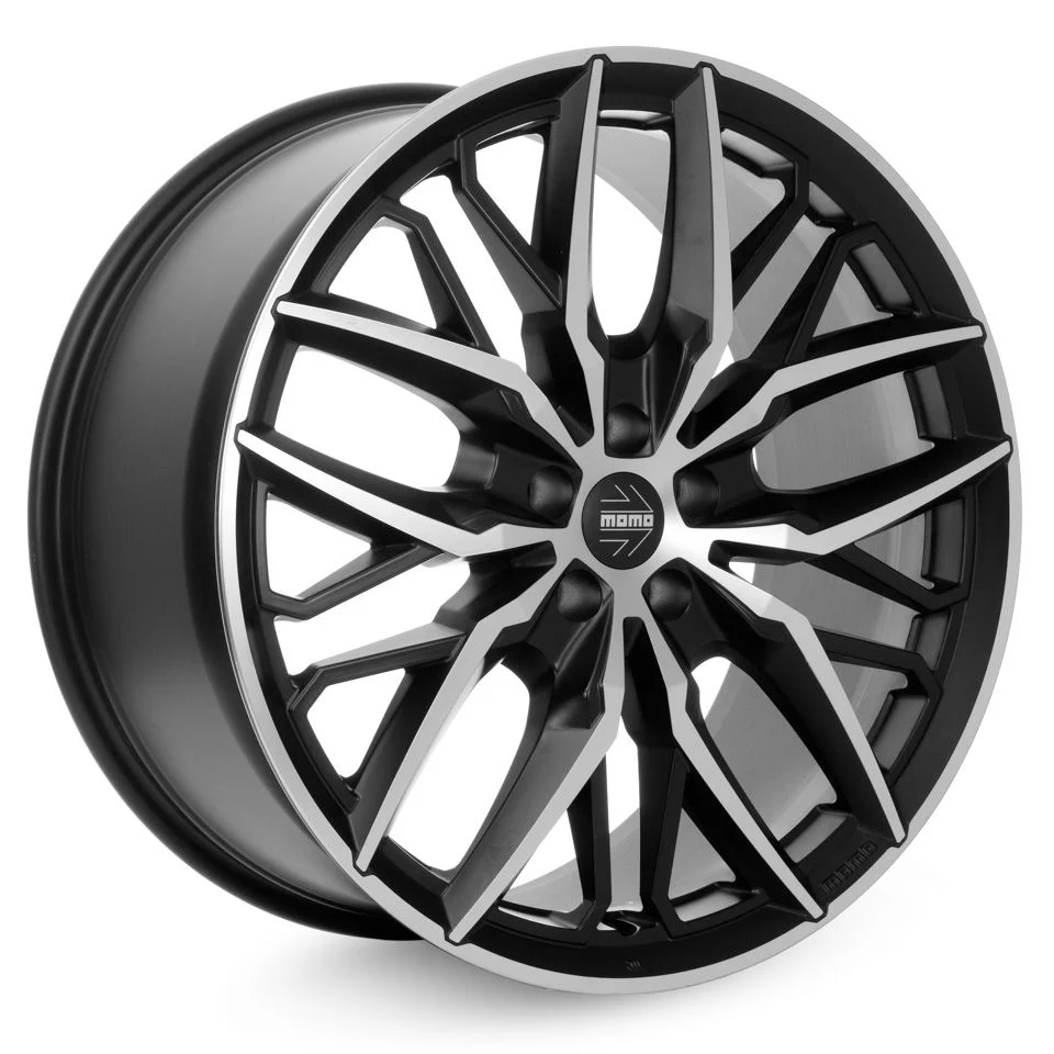 MOMO SUV  SPIDER  10,0R21 5*112 ET25  d66,6  Matt Black-Polished  [WSPB10125266]  FB max 960kg