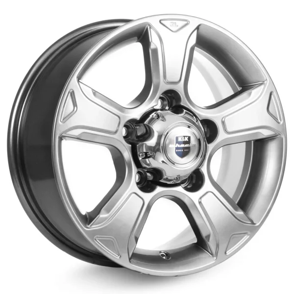 КиК  Атлант (КС757)  7,0R16 5*139,7 ET35  d108,5  Дарк платинум  [71452]  Fb max 950 kg