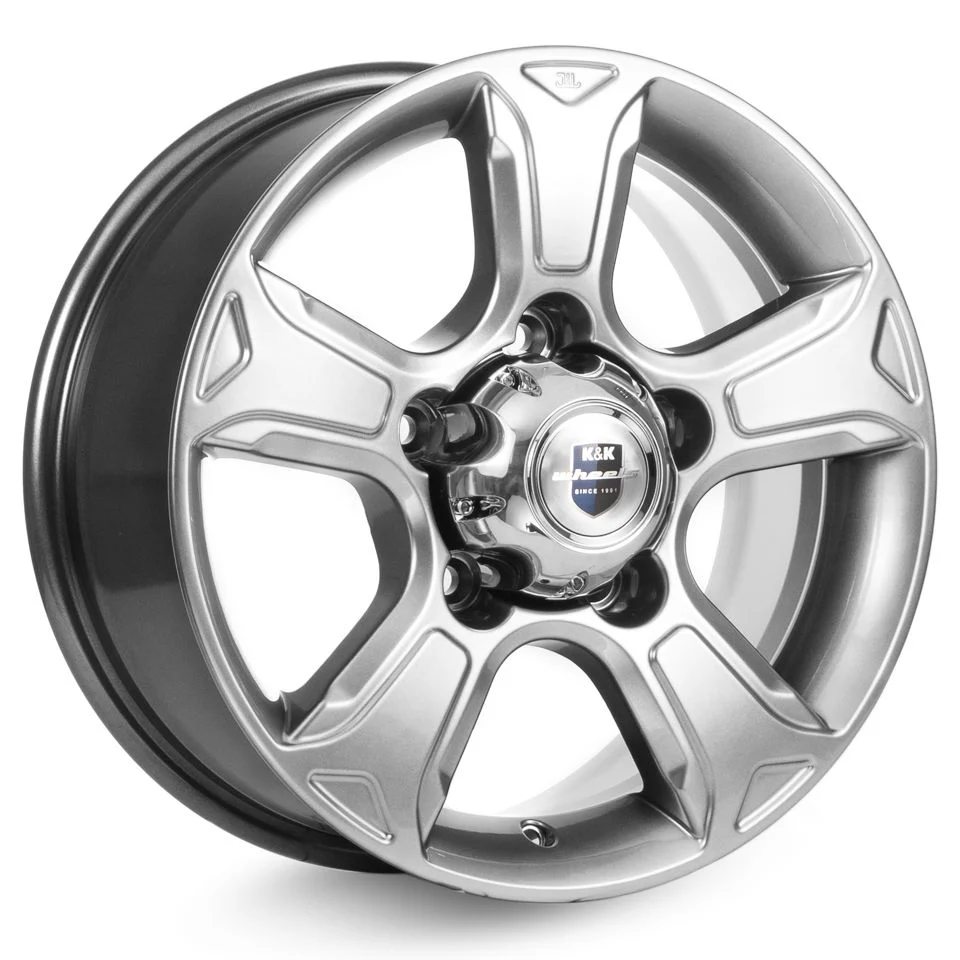 КиК  Атлант (КС757)  7,0R16 5*139,7 ET35  d108,5  Дарк платинум  [71452]  Fb max 950 kg