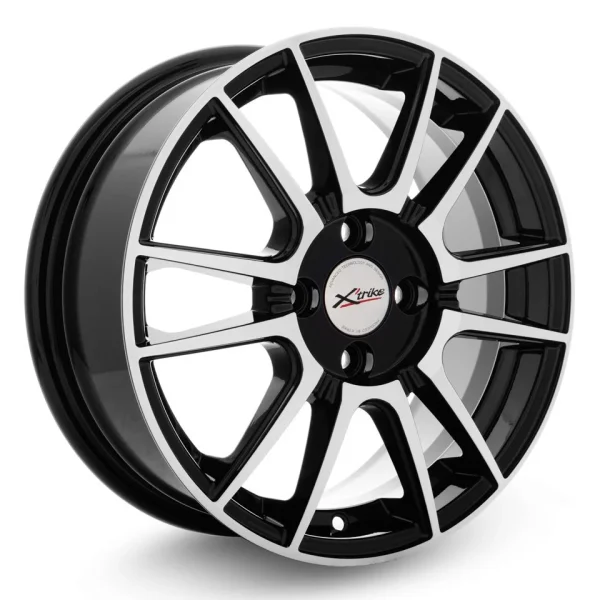 X’trike  X-127  6,0R15 4*100 ET35  d67,1  BK/FP  [14901AX]  Fb max 540 kg