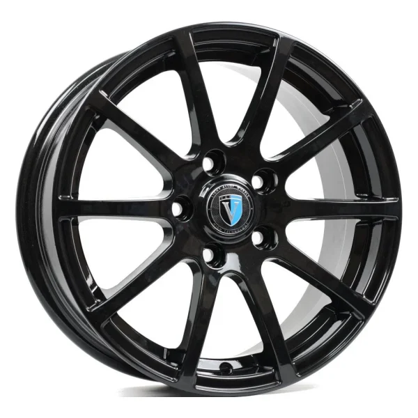 VENTI  1603 V  6,5R16 4*108 ET26  d65,1  BL  [V1603-6516-651-4×108-26BL]  Fb max 470 kg