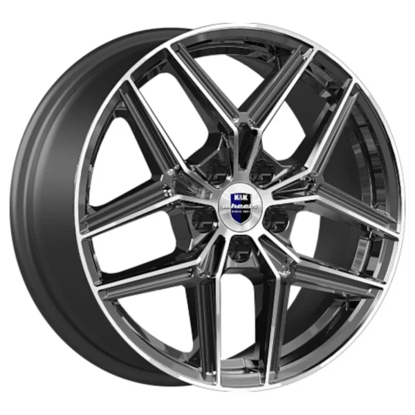 КиК  Юнион (КС102)  7,0R17 5*114,3 ET50  d67,1  Алмаз черный  [79641]  Fb max 650 kg
