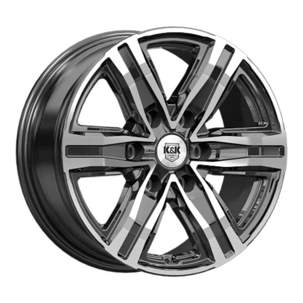 КиК  R8 (КС1174)  7,5R17 6*139,7 ET36  d100,1  Алмаз черный  [84138]  Fb max 925 kg