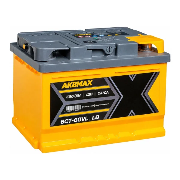 AKBMAX (АО «ТД АКОМ»)  60Ah  590 En (обр)  4603320606585 242х175х175