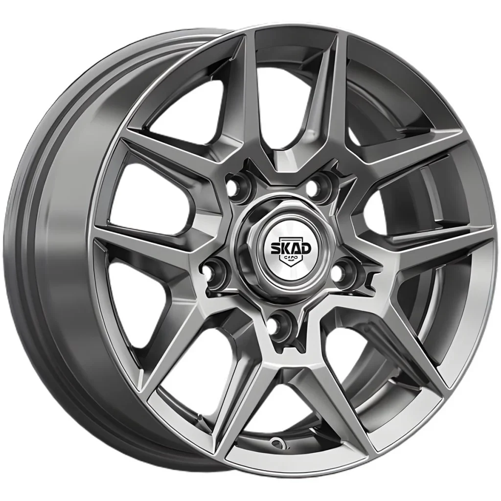 СКАД  Кангар  6,5R15 5*139,7 ET40  d98,1  Графит  [11960027]  Fb max 500 kg