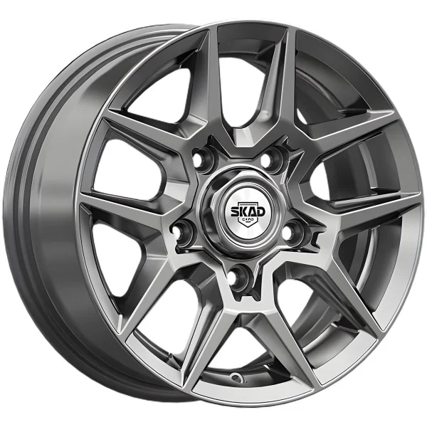 СКАД  Кангар  6,5R15 5*139,7 ET40  d98,1  Графит  [11960027]  Fb max 500 kg