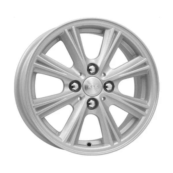 КиК  Аттика (КС561)  5,5R14 4*98 ET35  d58,5  Сильвер  [63297]  Fb max 450 kg