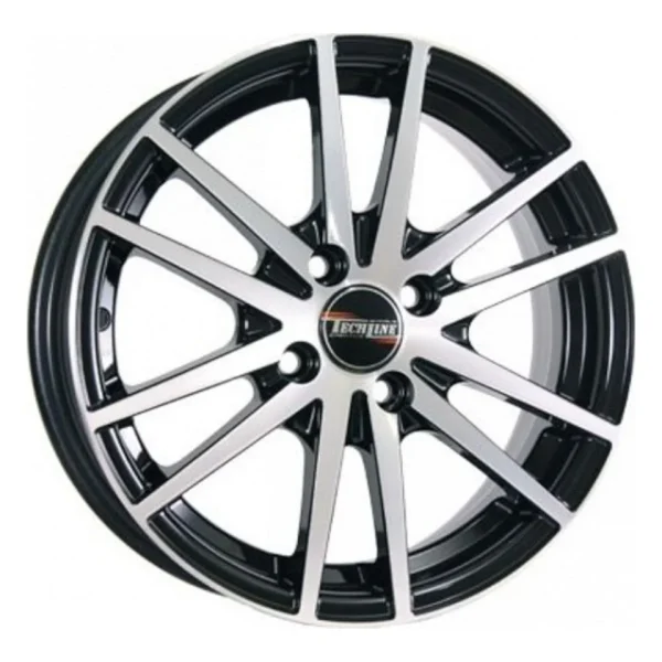 Tech Line  435  5,5R14 4*100 ET43  d67,1  BD  [T435-5514-671-4×100-43BD]  Fb max 400 kg
