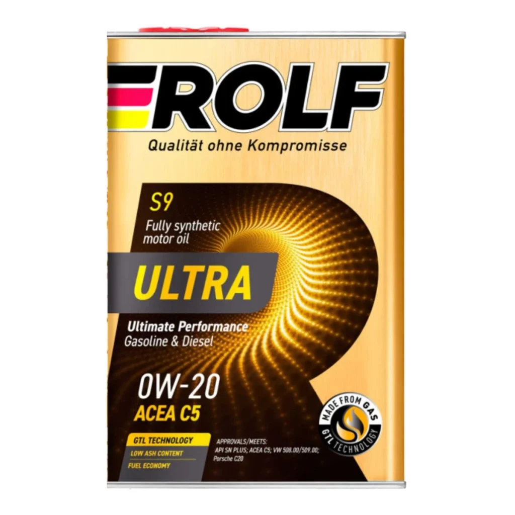 ROLF  Ultra  0W20  SN+  C5  синт.  4л (322940)