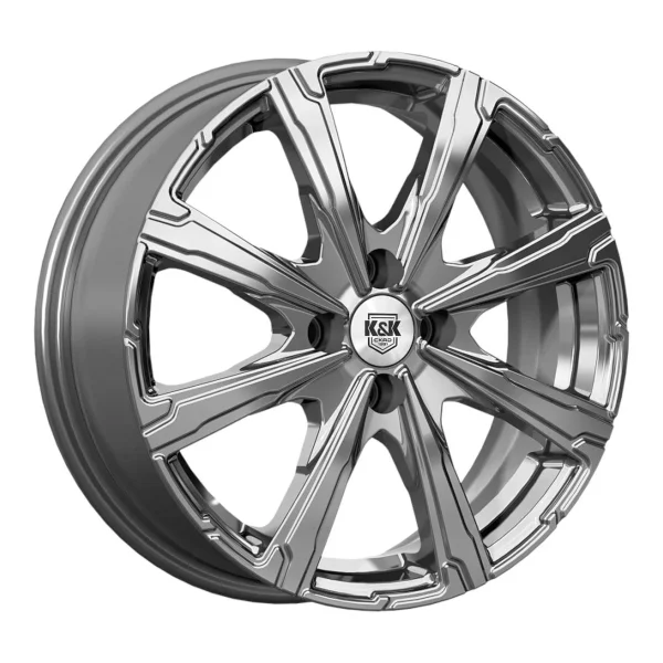 КиК  Арагац (КС1214)  6,0R16 4*100 ET45  d60,1  Дарк платинум  [121408006185]  Fb max 540 kg